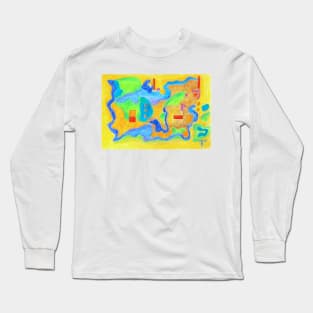 colorful abstract Long Sleeve T-Shirt